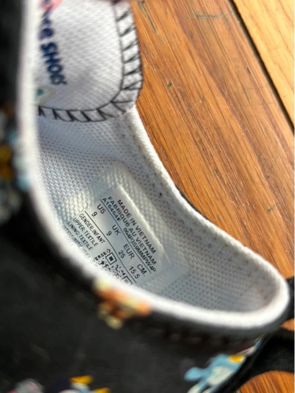9C Bluey Velcro Converse Sneakers